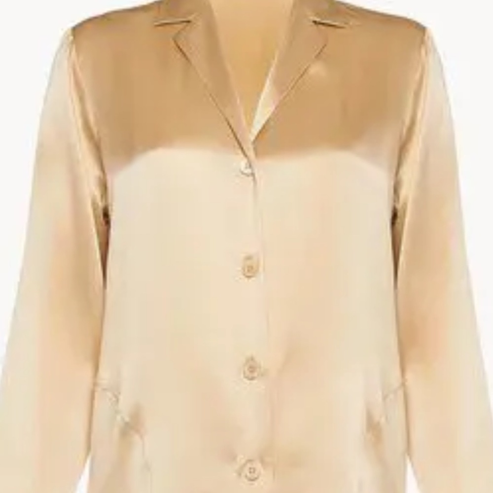 La Perla pyjama top 100% silk